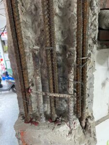 鑽孔、清潔及植筋