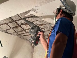 表層粉層吹淨清理