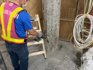 表層粉層吹淨清理