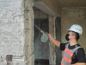 表層粉層吹淨清理