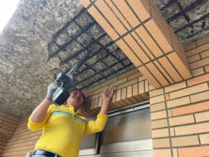 表層粉層吹淨清理