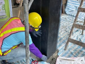 柱、梁碳纖維貼附Y向(2)